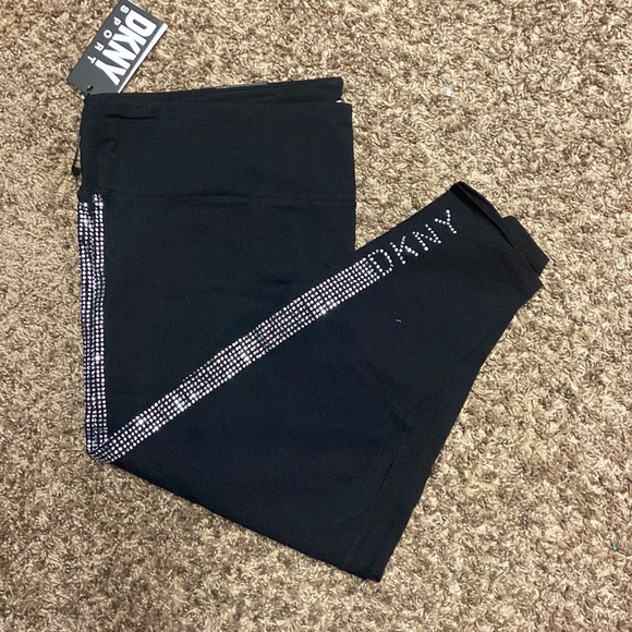 NWT DKNY Bling Leggings - Picture 1 of 2